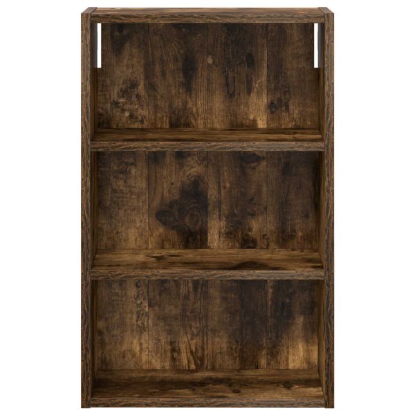 Банен стенен шкаф с рафт Пушена Дъб 40 x 16 x 62,5 см