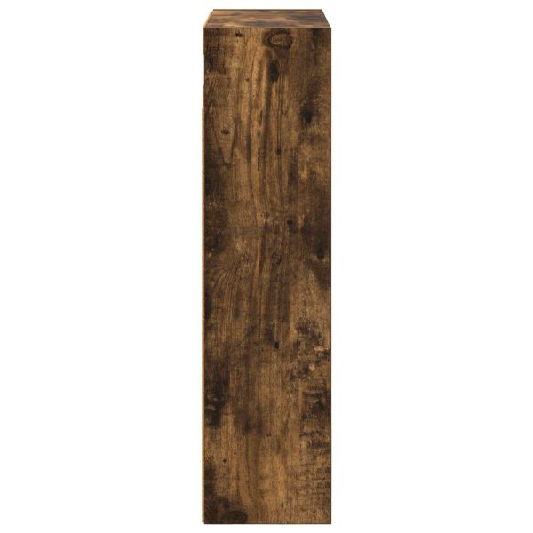 Банен стенен шкаф с рафт Пушена Дъб 40 x 16 x 62,5 см