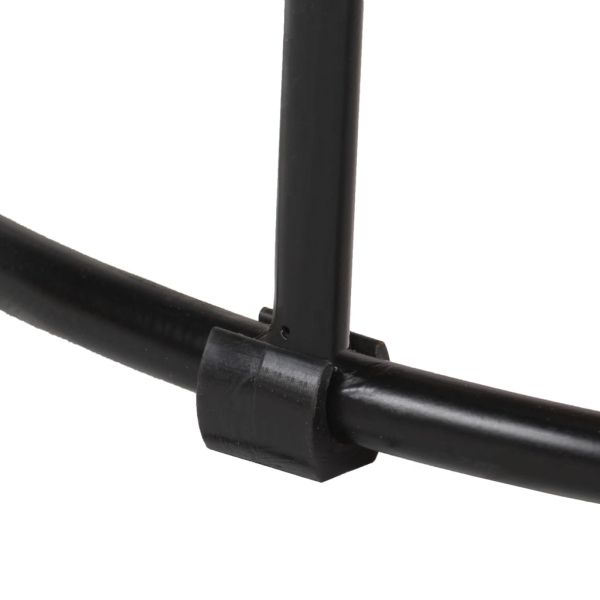 Маса за кафе, мангово дърво масив и стомана, 50x40 см