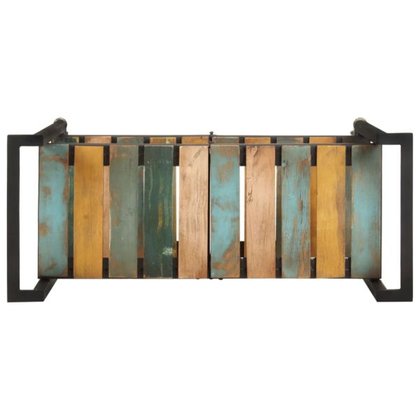 Кухненска количка, 87x36x81 см, регенерирано дърво масив