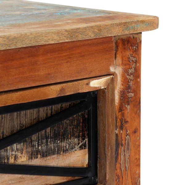 ТВ шкаф, 120x30x40 cм, регенерирано дърво масив