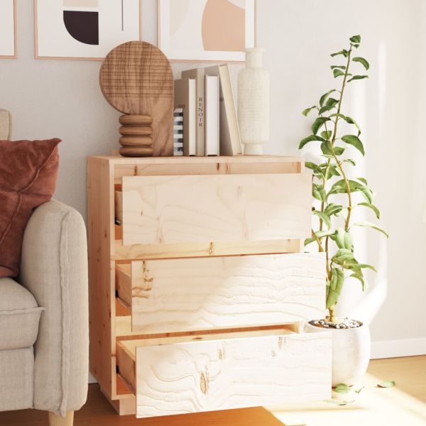 Сайдборд, 60x34x75 см, бор масив