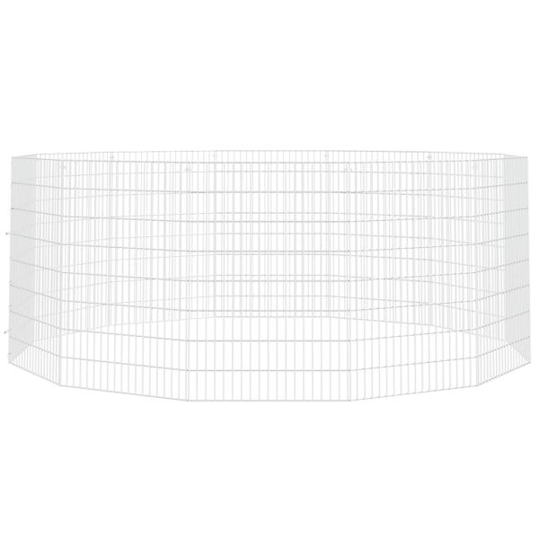 Ограждение за свободно отглеждане на животни 12-панела 54x80 см