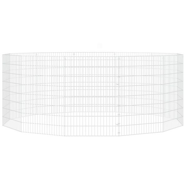 Ограждение за свободно отглеждане на животни 12-панела 54x80 см