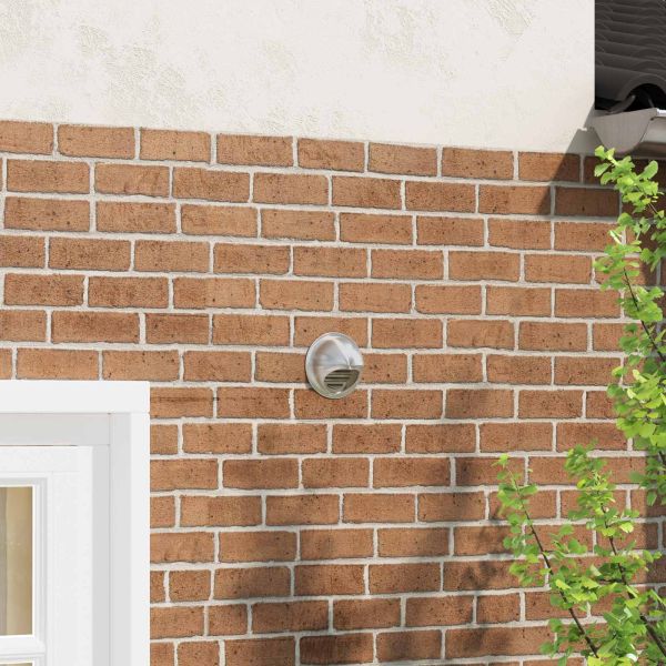 Предпазители за въздушна вентилация 2 pcs Сребрист 80 mm