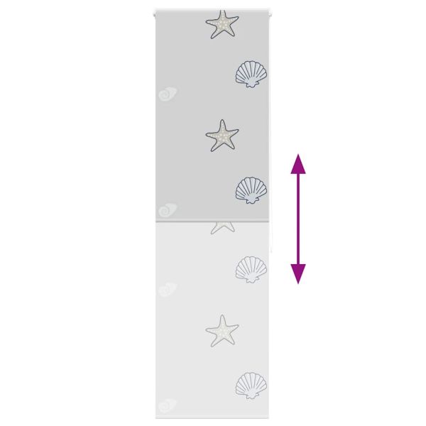 Ролетна щора за баня 80x240 см Ширина на плата 76 см