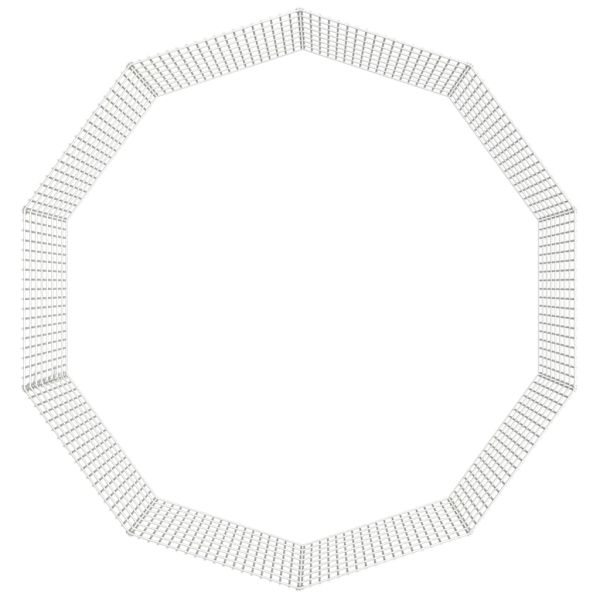 Ограждение за свободно отглеждане на животни 10-панела 54x80 см