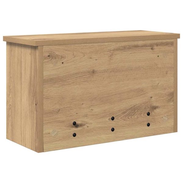 Стенен закачалка за палта Дъб 50 x 20 x 30 см Инженерно дърво