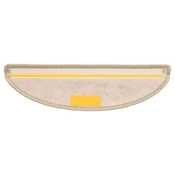 Стелки за стълби сизалена визия 15 бр 65x21x4 см светлозелени