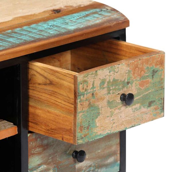 ТВ шкаф, 120x30x45 cм, регенерирано дърво масив