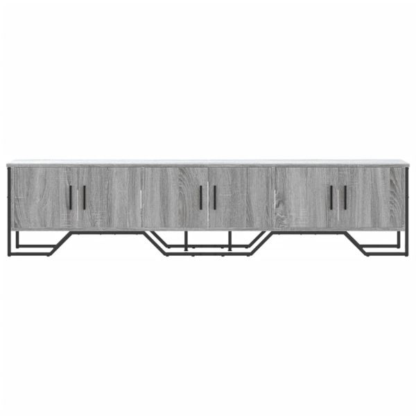 ТB шкаф, сив сонома, 180x34x41 см, инженерно дърво