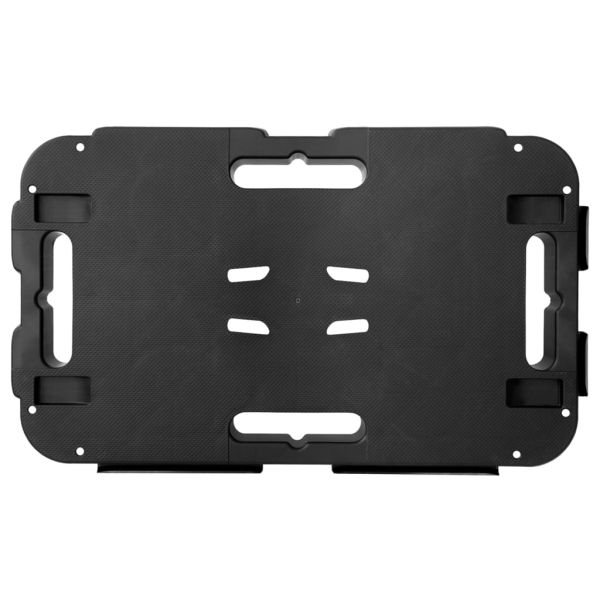 Транспортна количка черна полипропиленова 300 кг