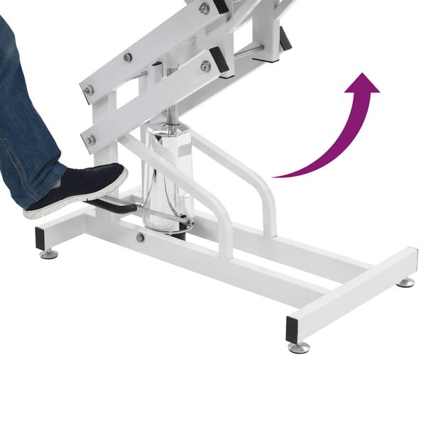 Хидравлична маса за подстригване на домашни любимци, регулируема