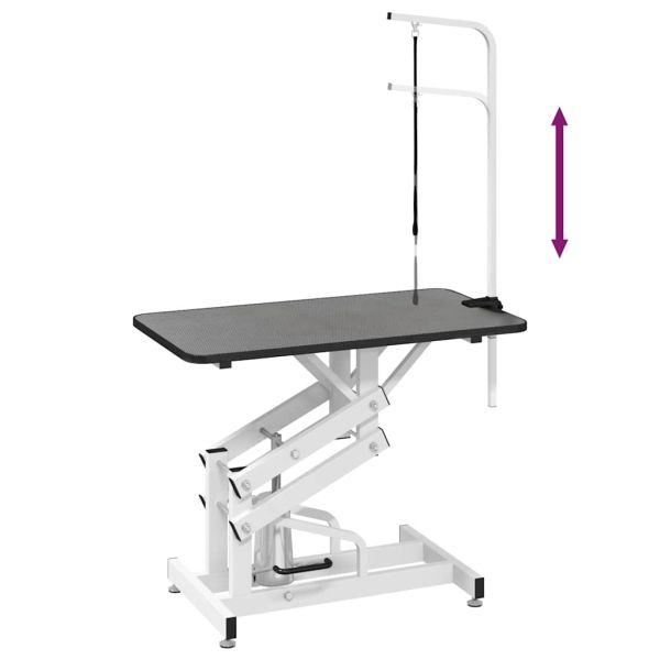 Хидравлична маса за подстригване на домашни любимци, регулируема