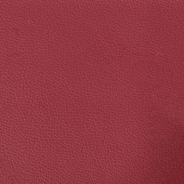 2-местен диван с възглавници виненочервен 120 см еко кожа