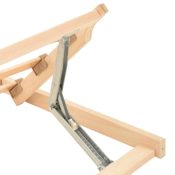 Подматрачна рамка с 13 ламела регулируем модул глава 80x200 см