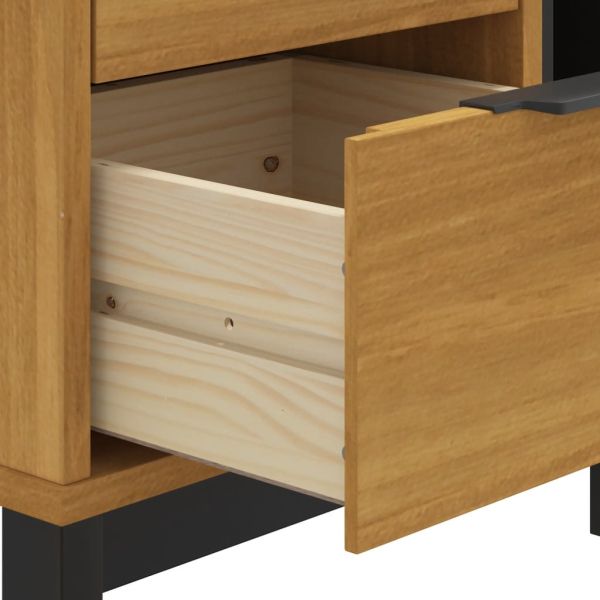 Нощно шкафче FLAM 49x35x50 см бор масив