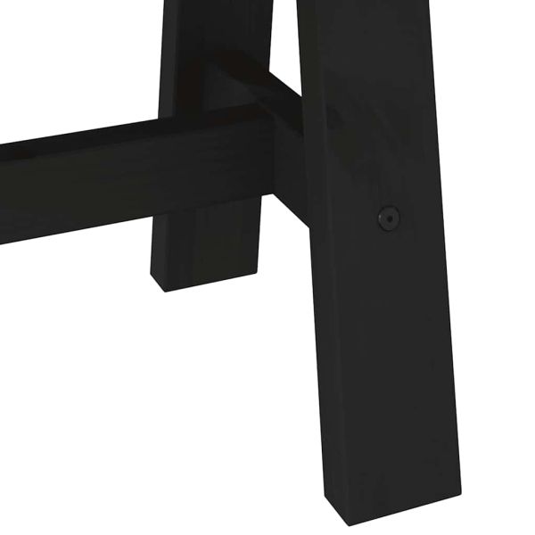 Трапезна пейка NOAIN с А-образни крака масивна дървесина бор