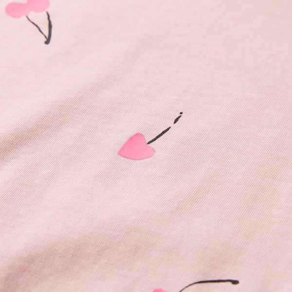 Детска тениска, светлорозово, 140