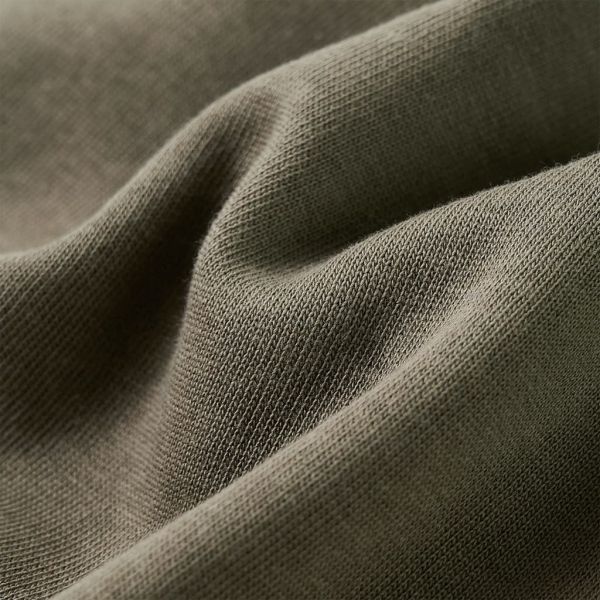 Детски суитшърт с качулка, каки, 140