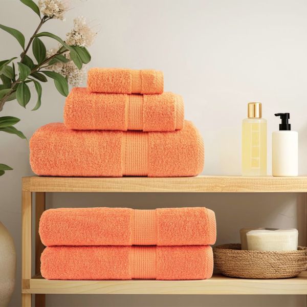 Премиум кърпи за ръце SOLUND 10 бр оранжев 50x100 см 600 gsm