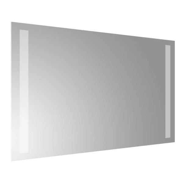 LED огледало за баня, 50x30 см