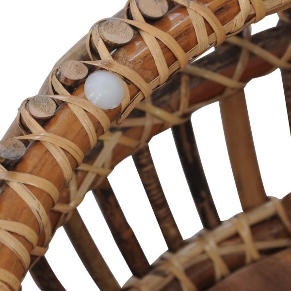 Маси за кафе, 2 бр, естествен ратан