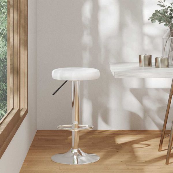 Бар стол Бяло 31 x 31 x 87 см Изкуствена