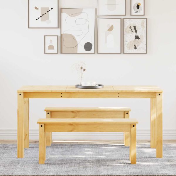 Трапезен комплект от 3 части PANAMA, бор масив