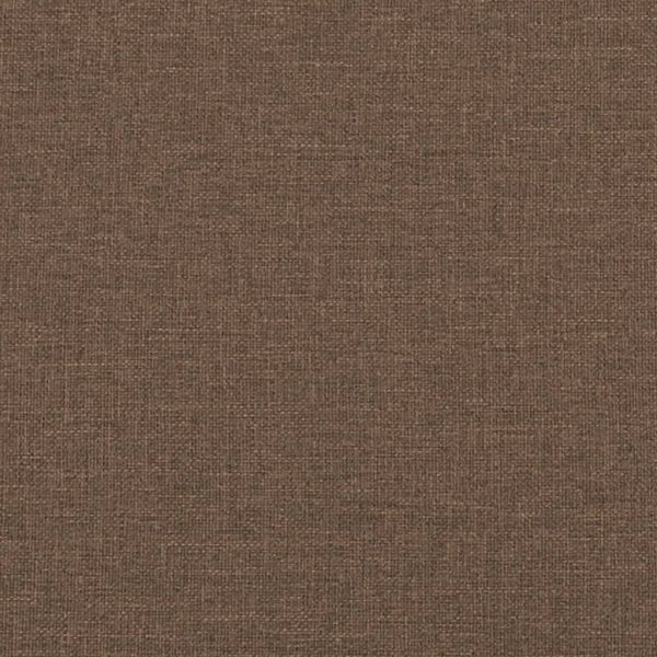 2-местен диван, kафяв, 140 см, текстил