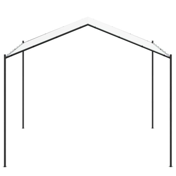 Шатра Бял 4 x 4 x 2,6 м Стомана и полиester