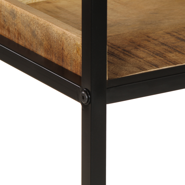 Библиотека 70 x 35 x 110 см Масивна дървесина от манго