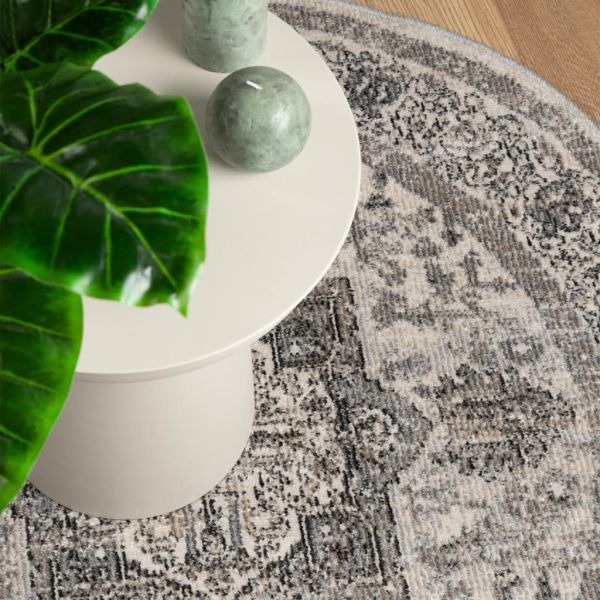 Килим ARBIZU, за закрито и открито, ретро дизайн, Ø 120 см