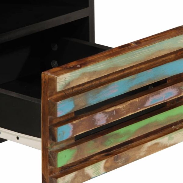 ТВ шкаф, 70x34x46 см, акациево дърво масив