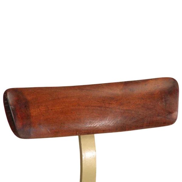 Бар табуретки, 2 бр, 49x43x103 см, мангово масив дърво