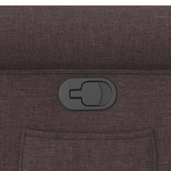 Наклоняем стол, тъмнокафяв, текстил