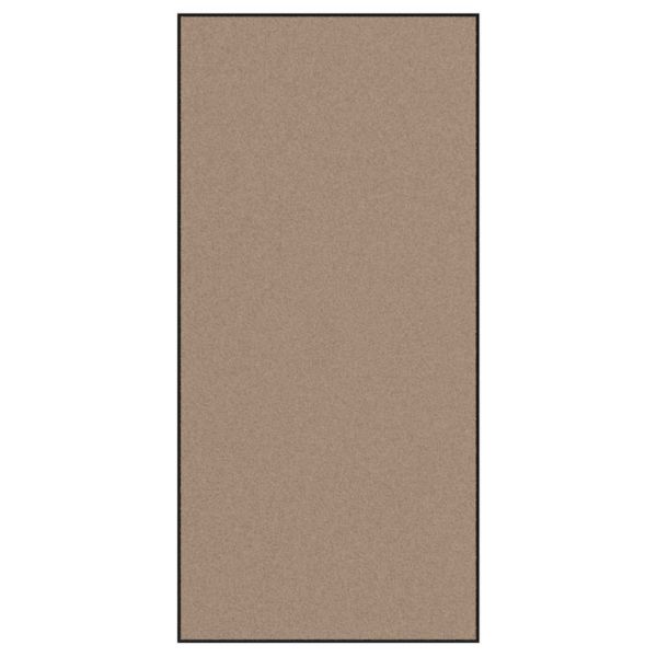 Мат за врата Бежов и черен 120 x 250 cm 100% Полиамид