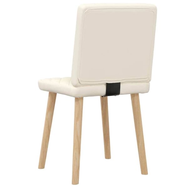 Трапезни столове, 2 бр, лен