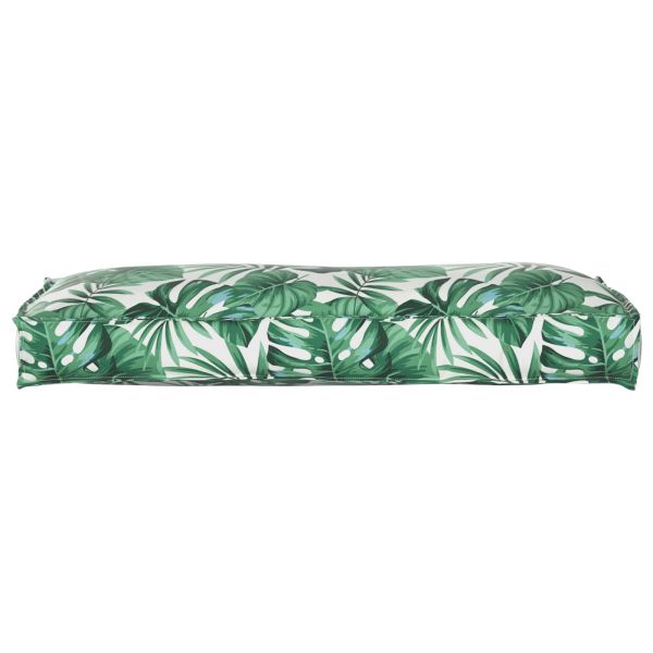 Възглавница Мотив с листа 120 x 40 x 12 cm Оксфордска тъкан