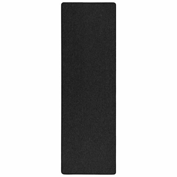 Килим пътека Антрацит 100 x 250 cm 100% Полипропилен