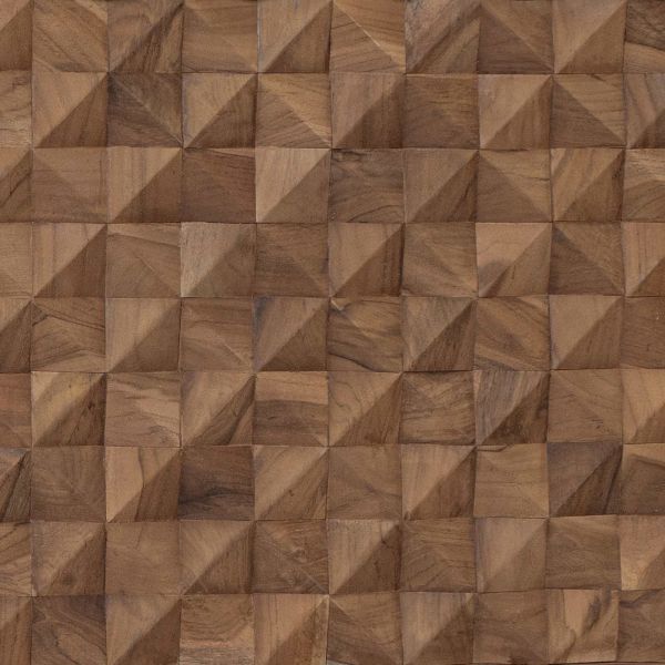 Облегалка за глава Естествен 120 cm Солидно тиково дърво