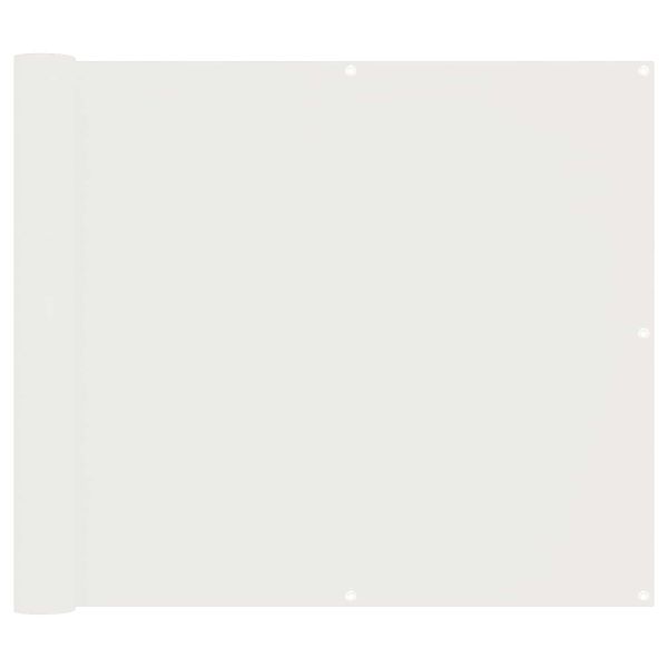 Балконен екран 90 x 200 cm PU покрит оксфорд алу