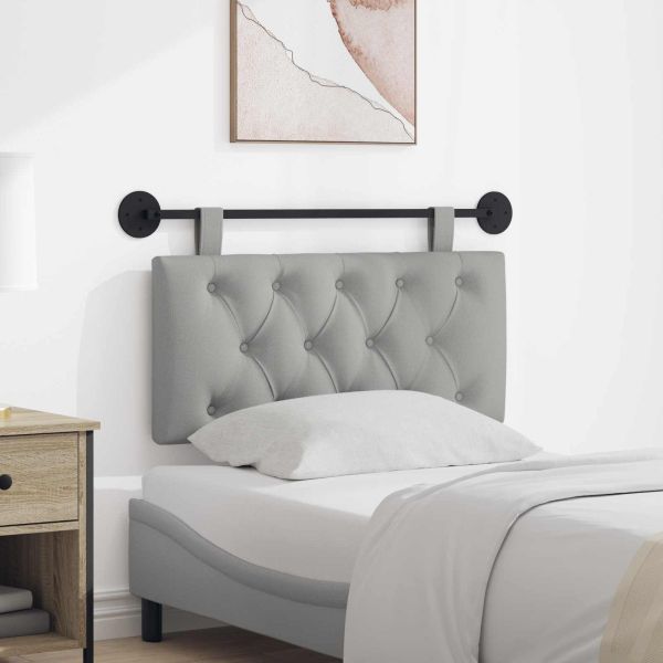 Висяща табла Облачно сиво 100 x 55 x 7 см текстил