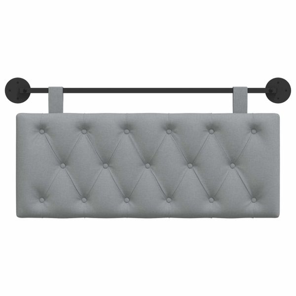 Висяща табла Светлосиво 110 x 55 x 7 см текстил