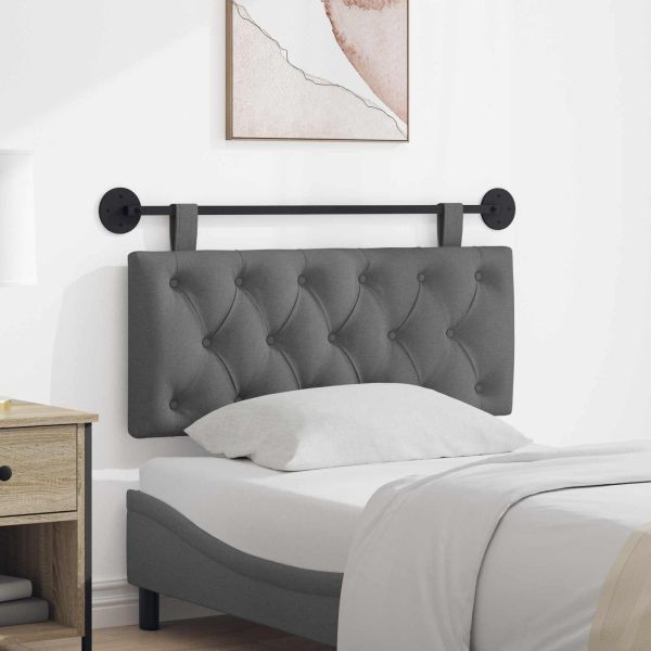 Висяща табла Тъмен сив 110 x 55 x 7 см текстил