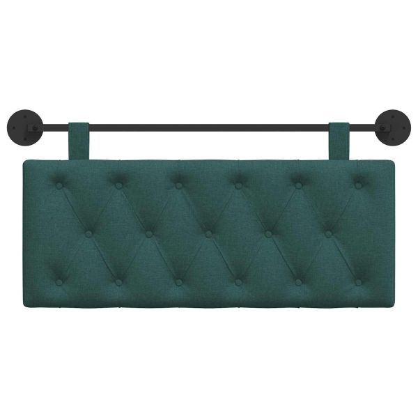 Висяща табла Тъмен зелен 110 x 55 x 7 см текстил