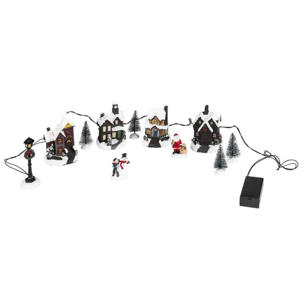 HI LED коледно селище, декорация