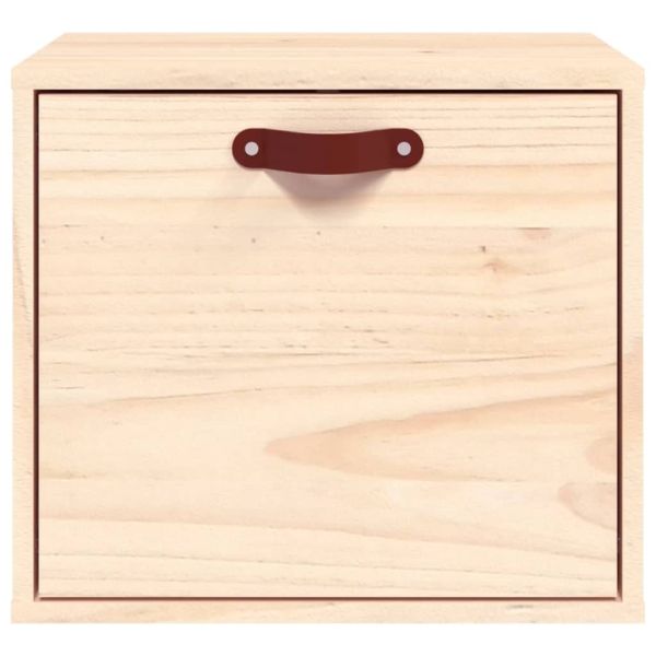 Стенен шкаф, 40x30x35 см, бор масив