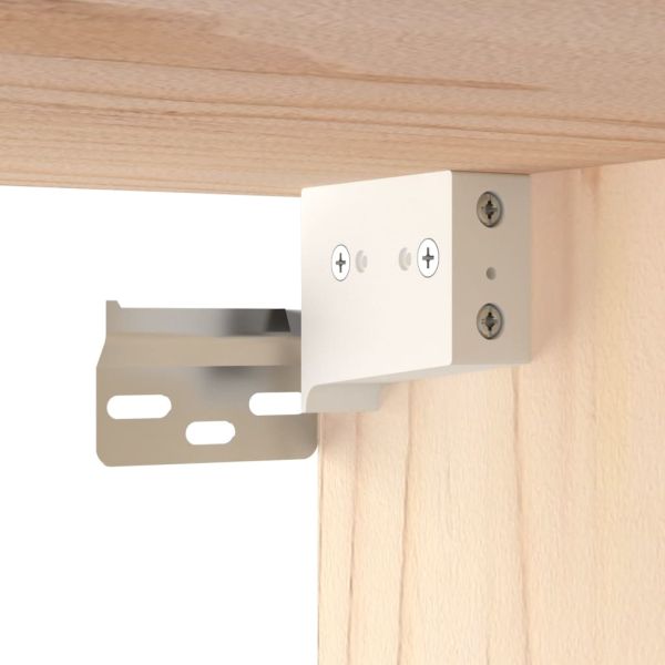 Стенен шкаф, 40x30x35 см, бор масив