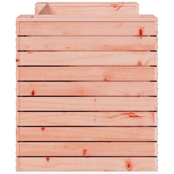 Пейка със саксии, 167,5x60x65 см, дугласко дърво масив